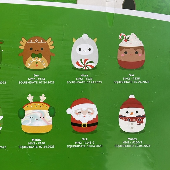 Squishmallow 12 day Advent calendar -  12 adorable plush NEW - Picture 4 of 6